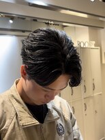 ルースト 京都河原町店(ROOST)&nbsp;センターパート/フェザーパーマ/ニュアンスパーマ/ツイスパ
