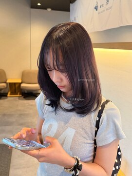 結び(musubi) 重めlayer+Lavender Greige
