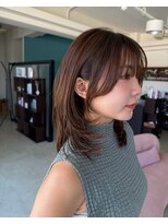 デビュー 宜野湾店(Debut)&nbsp;ハッシュカット/グレージュ/デザインカラー/宜野湾