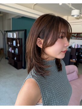 デビュー 宜野湾店(Debut) ハッシュカット/グレージュ/デザインカラー/宜野湾