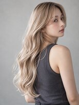 トリニティ(trinity)&nbsp;ブリーチ×髪質改善 ミルクティーベージュ レイヤーカット豊見城