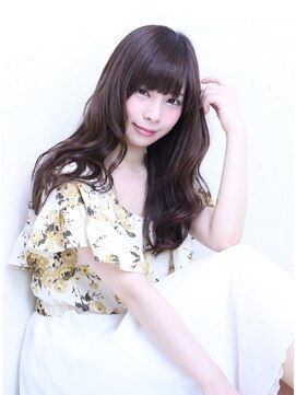 フロール(florun) ロングレイヤーのツヤ感アップカラー