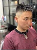 ショートフェード☆メンズカット×ツーブロックが人気♪30代40代