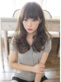 rileyゆるふわエアリーカールセミロング