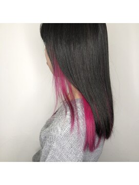 テクライズ 豊橋店(TECHRISE) ダークグレー×ビビット蛍光ピンク