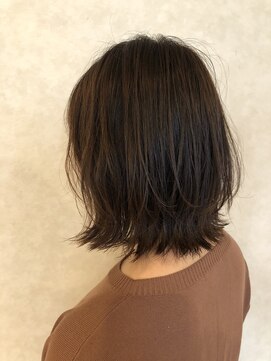 コバコ(Cobaco) ナチュラル×切りっぱなしボブ×レイヤー