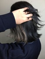 ヘアサロンエムフィス 池袋東口(HAIR SALON M Fe's)&nbsp;インナーカラーミルクティー系