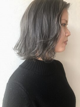 ラフ バイ マグ 南松本(R.A.F. by Mag) 20代30代40代ナチュラルハイライト立体感アッシュベージュ