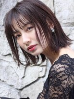 エムスラッシュ みなとみらい馬車道店(M SLASH)&nbsp;M.SLASH馬車道/オリーブアッシュ/抜け感/外ハネ/切りっぱなしz1