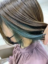 スタイルクリエイター 牛久店(Style Creator)&nbsp;エメラルドグリーン/インナーカラー