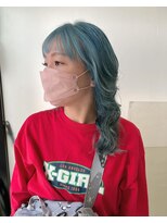 プシューケ(Hair salon PSYCHE)&nbsp;Ｉｃｅ blue color