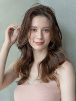 ドットハリス(.Hallis)&nbsp;大人かわいい/小顔/ミディアムレイヤー/20代30代40代