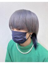 ヘアーグランデシーク(Hair Grande Seeek)&nbsp;シルバー×ネイビー