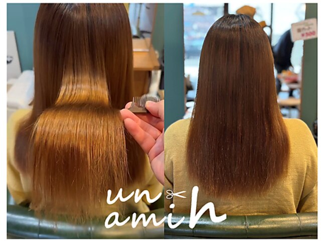 ヘアーアンドライフ アンアミ(hair&life unami.h)