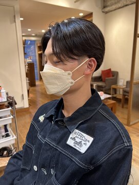 エクリ 麻布十番(equri) ニュアンスパーマセンターパート