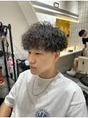 ツイストツイストスパイラル束感ハイライトマッシュ