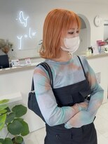 ヨーロ(yolo)&nbsp;ブリーチ  オレンジカラー