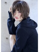 ヘアアンドメイク シークネクスト(HAIR&MAKE SeeK NEXT) 【SeeK NEXT】ラフ×ショートボブ