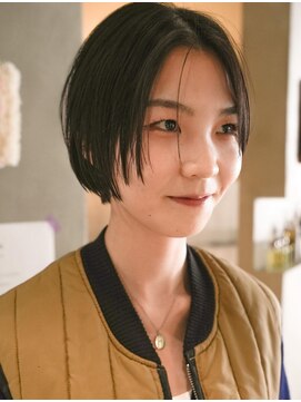 ハウ 心斎橋(how) ボブ/前髪/前髪カット/ショート/カラー/縮毛矯正/韓国/髪質改善