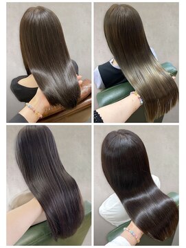 美容室フルール 縮毛矯正ロング♪コスメストレート髪質改善