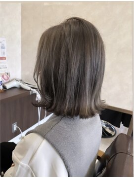 リボーンアルファ 船橋店(reborn α) 透明感抜群/透明感カラー×切りっぱなしボブ