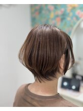 リケア 忠岡店(RECARE) ショートボブとベージュカラーの相性が◎