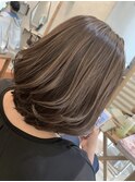 ボブスタイル。