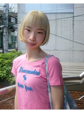 スロウ 代官山(Sraw) ダメージレスなブリーチカラー