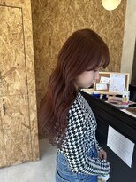 ヘアデザイン プティパ(Hair Design petit-pas) ブリーチしないでピンクブラウンカラー！