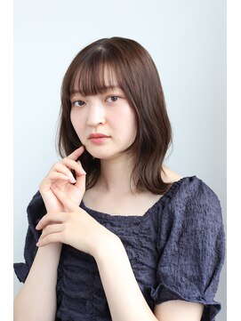 ヘアーアンドメイク エクリ 不動前店(Hair&Make equri) くびれミディアム