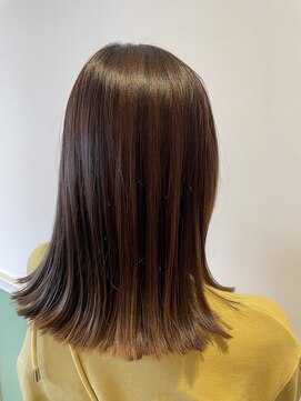 ソイルアヴェダ(Soil AVEDA) 切りっぱなしロブ