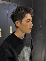 アウル 心斎橋(owl) 【ツイスト×スパイキーショート】メンズパーマ/短髪
