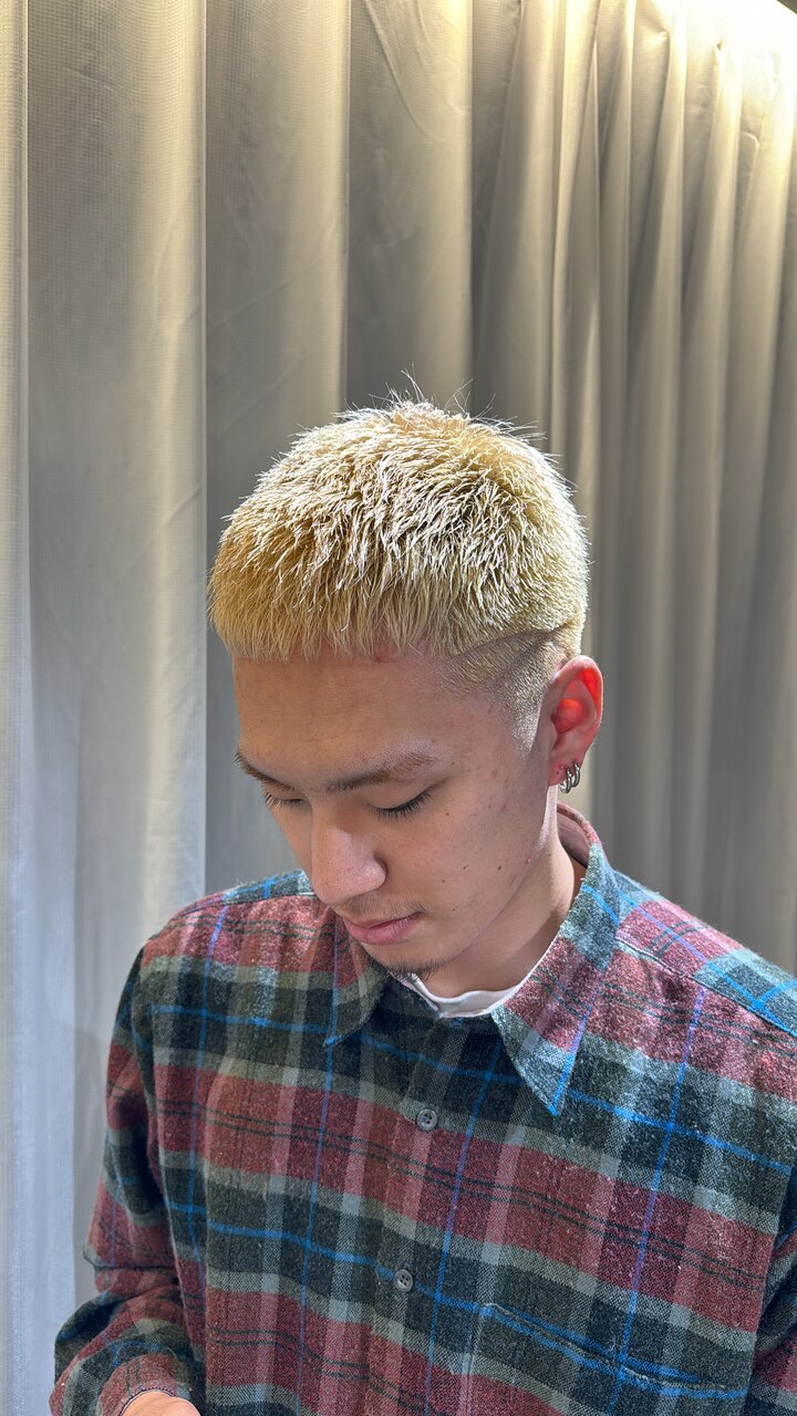 2025年夏】メンズ｜ボウズの髪型・ヘアアレンジ｜堺・なかもず