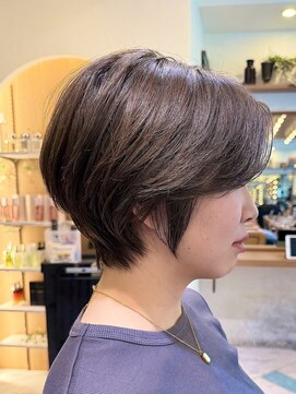 ロンド パルティール 大宮(Lond partir) ウェーブミディアム似合わせカットメルティカラーショート/大宮