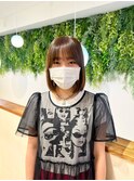 髪質改善/縮毛矯正/酸性ストレート/ボブ／ハイライト