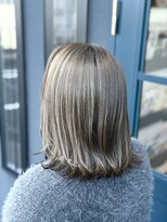 ヘア メルト(Hair Melt)&nbsp;細メッシュ×アッシュカラー