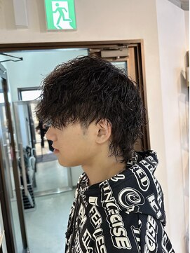 シャンプーボーイアネックス(SHAMPOO BOY Annex) メンズウルフ ツイストスパイラルパーマ 佐世保