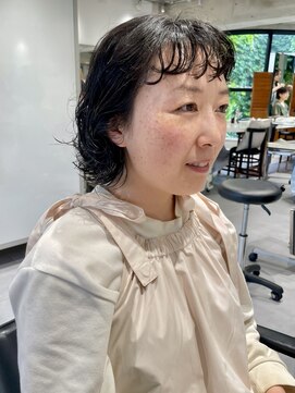 フィルムス 表参道(FILMS) ココアベージュ/黒髪/クラゲヘアー/オリーブグレー/ボブ/表参道