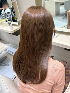 コルソ バイ ケーツー(CORSO by k-two) モカベージュ/艶髪/ストレート/髪質改善