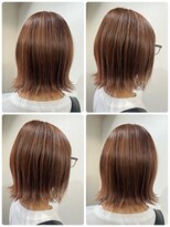 グルグル 新小岩店(GULGUL)&nbsp;☆切りっぱなしボブハイライト+ピンクベージュ