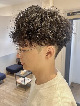 メルト 吉祥寺(melt) 【早坂駆留】スパイラルパーマ マッシュ 刈り上げ 吉祥寺
