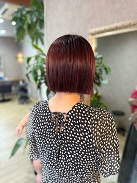 トラックヘアークリエイト(TRACK HAIR CREATE) ボルドーカラー