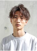 メンズマッシュパーマニュアンスパーマ