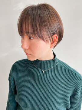 フープヘアールコレ(HOOP.HAIR Lukore) ワイドバング　ショートボブヘア