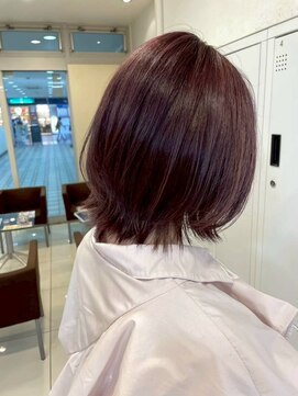 キャパ(CAPA) ボルドーカラー マッシュレイヤー