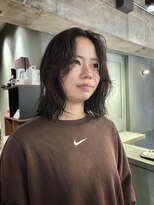 トヌコア ルア 下北沢店(TONUKOA RUA)&nbsp;くせ毛ミディアムヘア