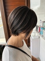 リドル ヘアー 駒生店(Riddle HAIR)&nbsp;まとまり抜群の大人ショートボブ