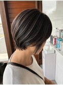 まとまり抜群の大人ショートボブ