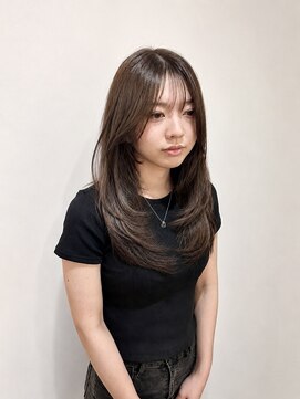 ソヨン 本厚木店(SOYON) 《佐藤遥》韓国風レイヤー×オリーブベージュ