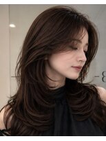 ベル 新宿(Belle)&nbsp;大人ヘア　レイヤーカット　ハッシュカット　カーテンバング　新